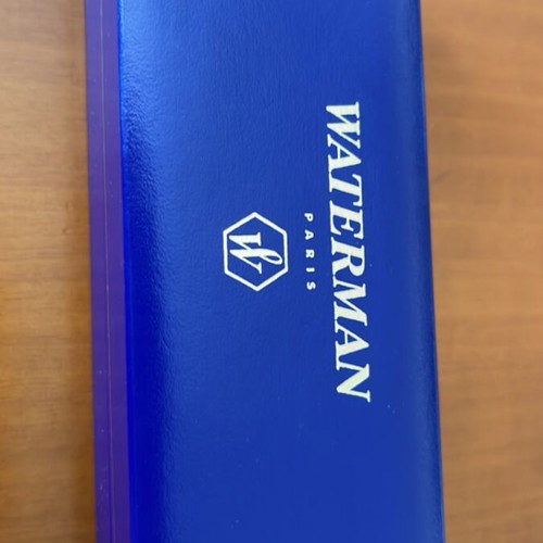 Waterman Paris pen with box, new, needs refill