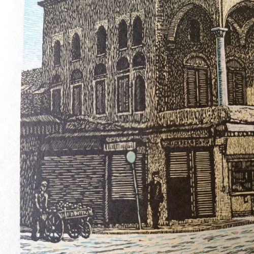 Painting The Monastiraki like new from the Museum of Folk Art