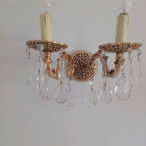 Antique wall light like new