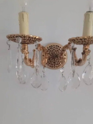 Antique wall light like new