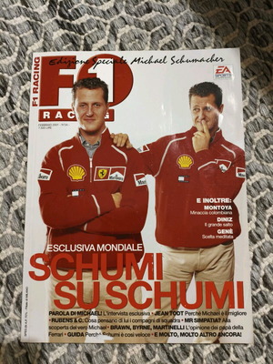 F1 Racing ειδική έκδοση περιοδικού Michael Schumacher καινούργιο