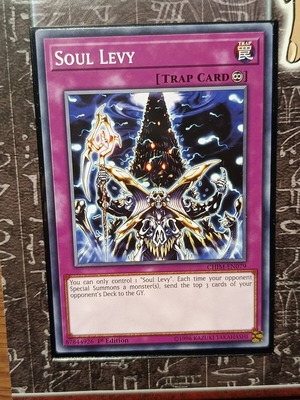 Soul Levy card like new with Ultra Pro protective sleeve