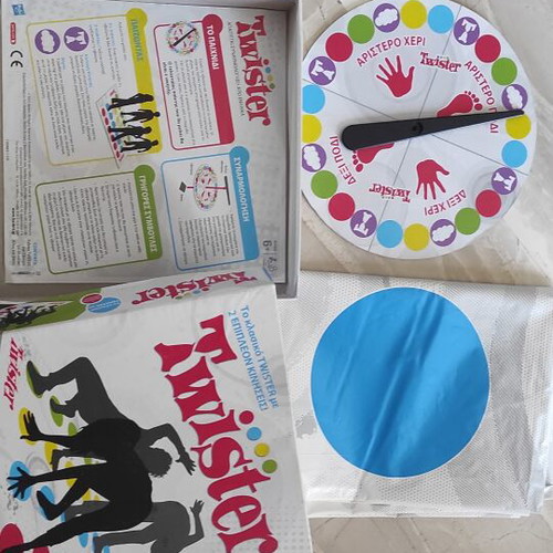 Twister board game used, new edition with 2 extra moves