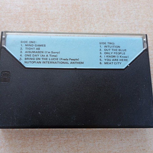 John Lennon Mind Games cassette tape like new, vintage Saudi Arabia bootleg