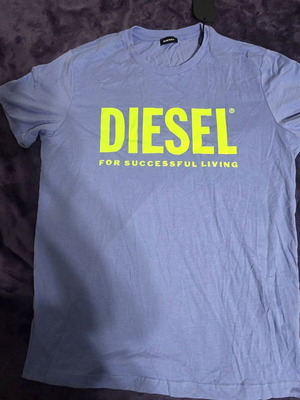Diesel T-shirt size L, blue