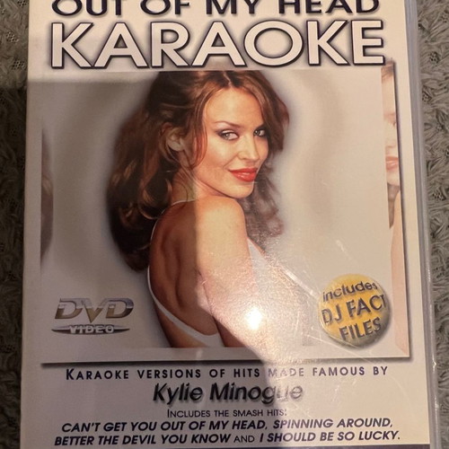 Kylie Minogue Karaoke DVD used