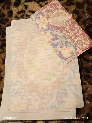 Correspondence used with folder and set sheet