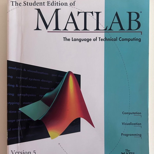 MATLAB The Language of Technical Computing Version 5 new