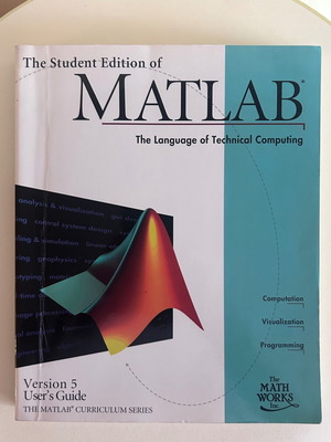MATLAB The Language of Technical Computing Version 5 new