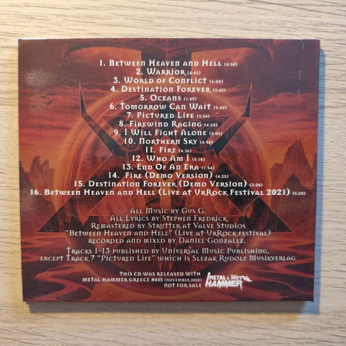 Firewind Between Heaven And Hell Remastered CD near mint, metal
