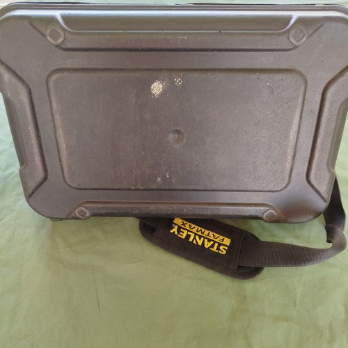 Stanley Fatmax tool bag used with hard bottom