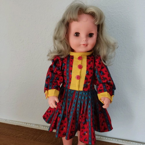 Vintage doll 48cm used, very good condition