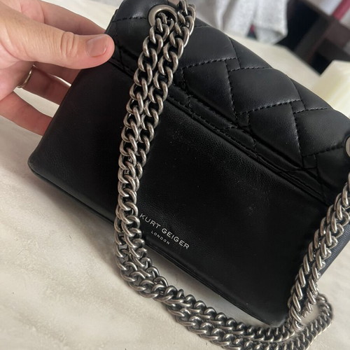 Kurt Geiger shoulder bag like new, black