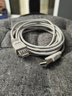 USB cable 5 meters male to female used