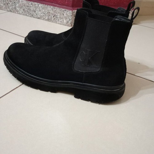 Calvin Klein Chelsea boots like new, black, size 42