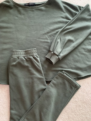Σετ γυναικείες φόρμες Dimopoulou closet χακί small