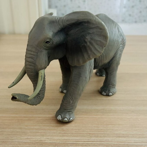Decorative elephant made of solid material like new