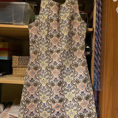 Dress like new, unworn with back zipper, size S