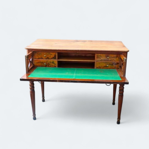 Antique Italian Secretaire Desk 1790–1820, handmade, used