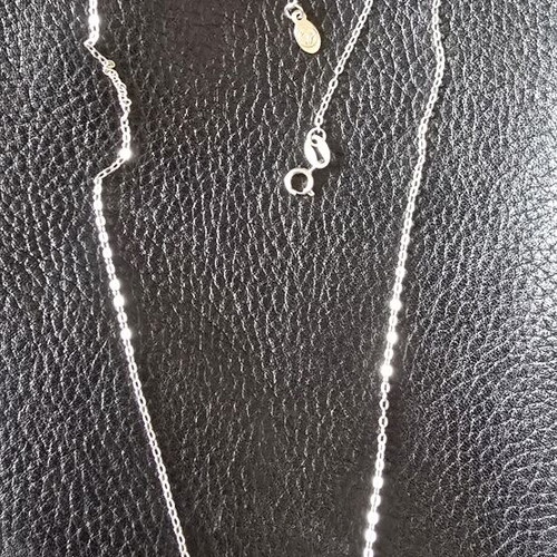 Luxury silver necklace and earrings like new