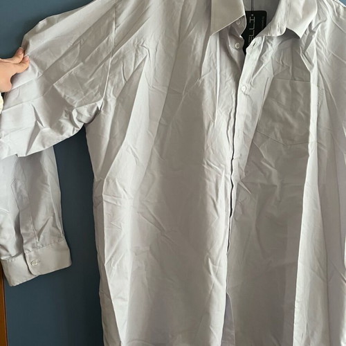 Men's shirt new, size 52 (3XL), gray color