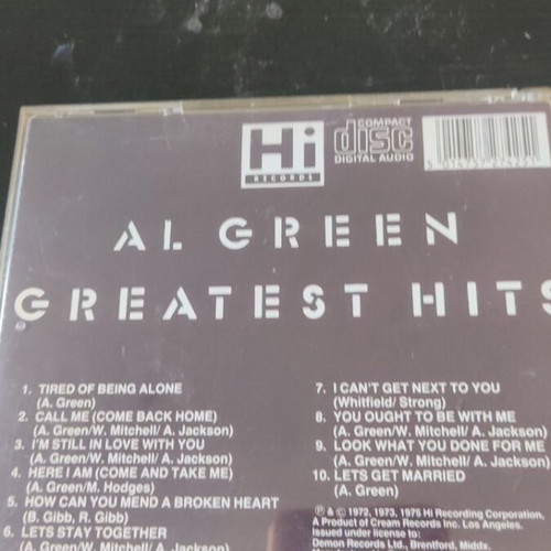 Al Green Greatest Hits CD used, R&B / Soul