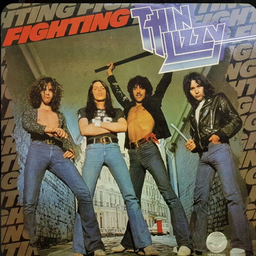 Fighting Thin Lizzy Vinyl LP Album Stereo 1975 like new