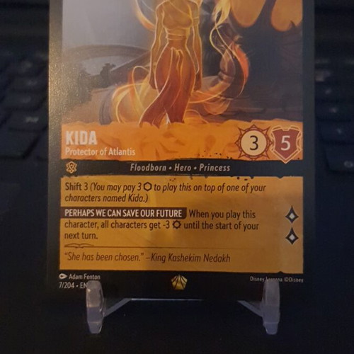 Kida Protector of Atlantis 7/204 Into the Inklands Regular card like new