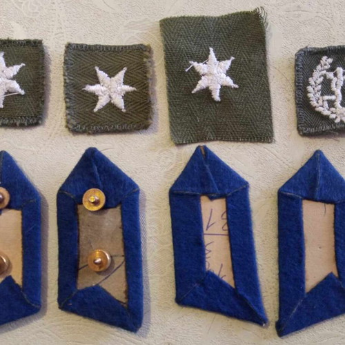 Old Greek Army Uniform Insignia like new