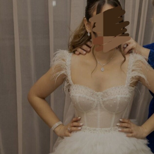 Anna Sposa 2-in-1 wedding dress 2025 with Swarovski crystals