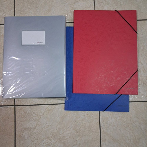 Sentio A4 filing folder new and Q,Connect A4 elastic folders