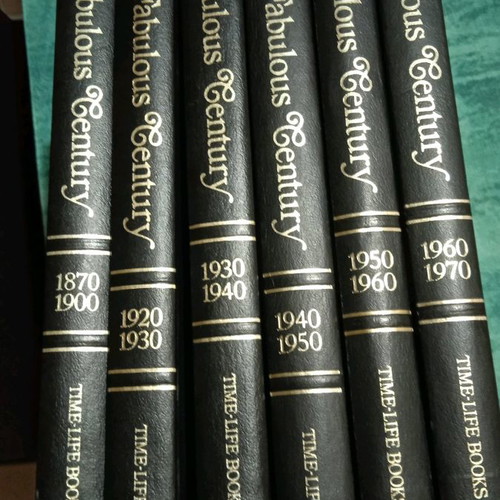 This Fabulous Century books used, pack of 6 foreign language volumes