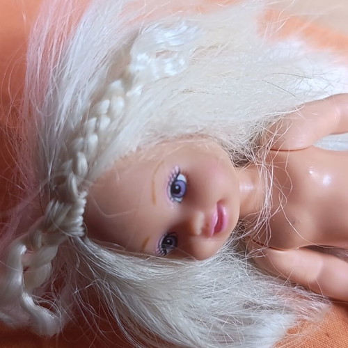 Mattel Kelly/Shely Barbie doll used, 8 cm, 1995-98
