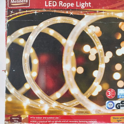 Led rope light 11.5 m new, for indoor and outdoor use