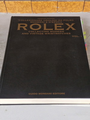Κατάλογος Rolex μεγάλο βιβλίο σαν καινούργιο στα ιταλικά και αγγλικά