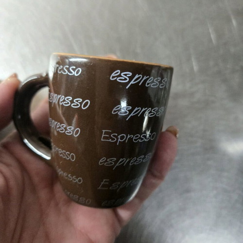 Set of three espresso cups new