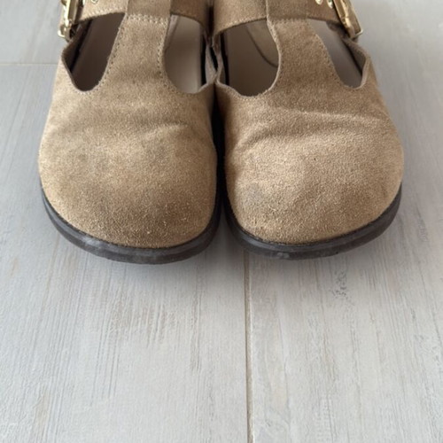 Zara leather shoes used, suede, size 39