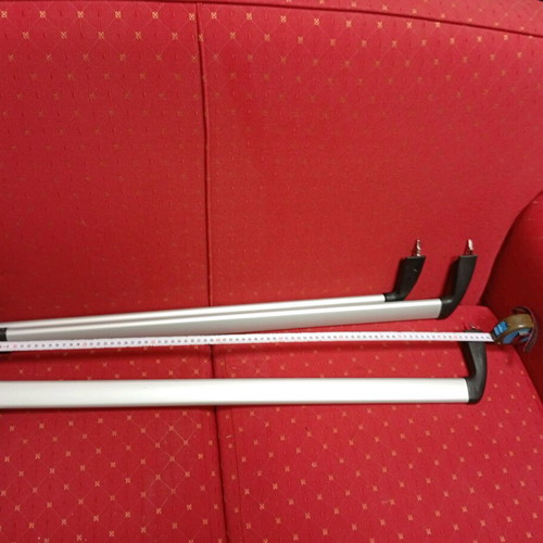 Door security bars used with locks and accessories, set of 3
