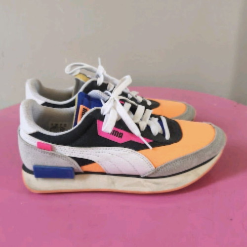 Puma rider athletic shoes like new, multicolor, size 38