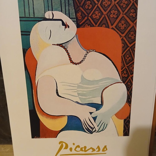 La Reve Picasso art print reproduction