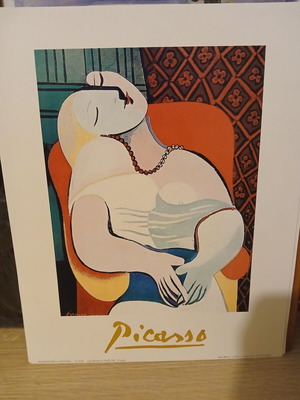 La Reve Picasso art print reproduction