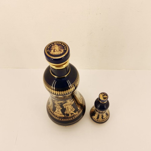 Metaxa collectible bottle set from 1980, like new