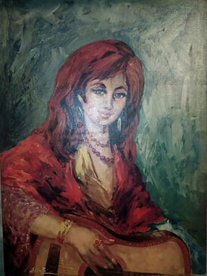 Woman Print Frame 31×42