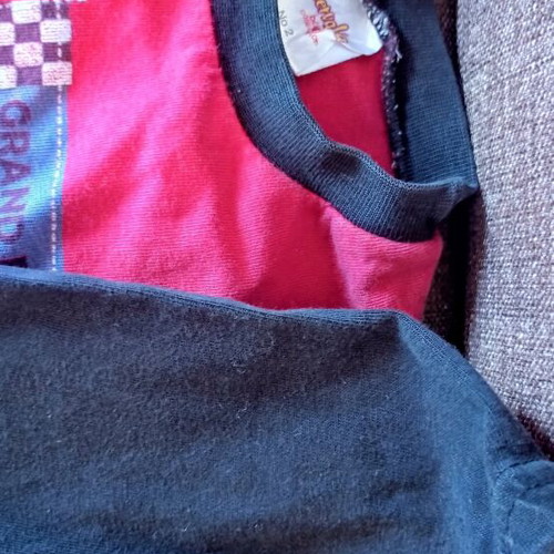 Children's spring pyjamas for 2 years old, used, black and red