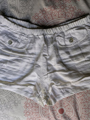 White shorts used, size 38 M-L