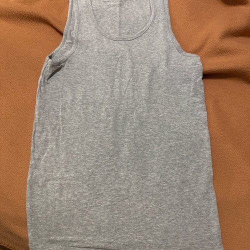 United Colors of Benetton sleeveless shirt size S gray like new