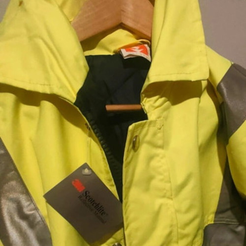 Scotchlite High-Visibility Work Jacket new, waterproof, breathable