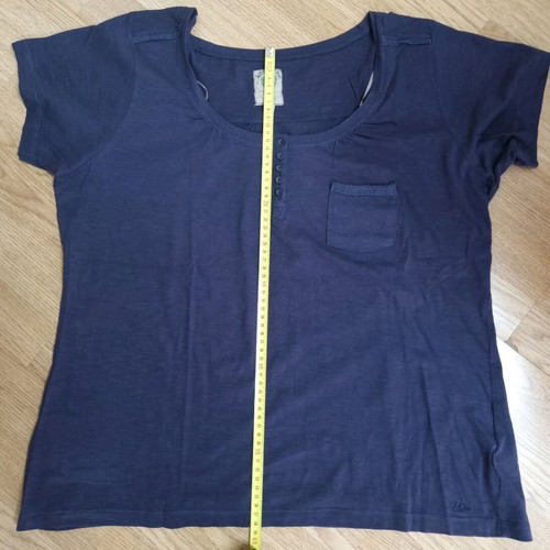 Blue summer top Mantaray like new, size 18 UK