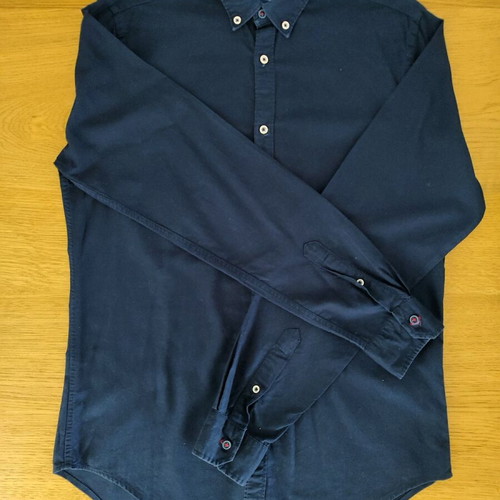 Zara men's shirt dark blue size M like new