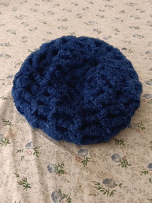Handmade Slouchy Beanie Blue like new